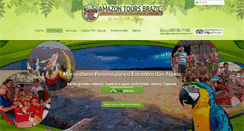 Desktop Screenshot of amazontoursbrazil.com