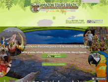 Tablet Screenshot of amazontoursbrazil.com